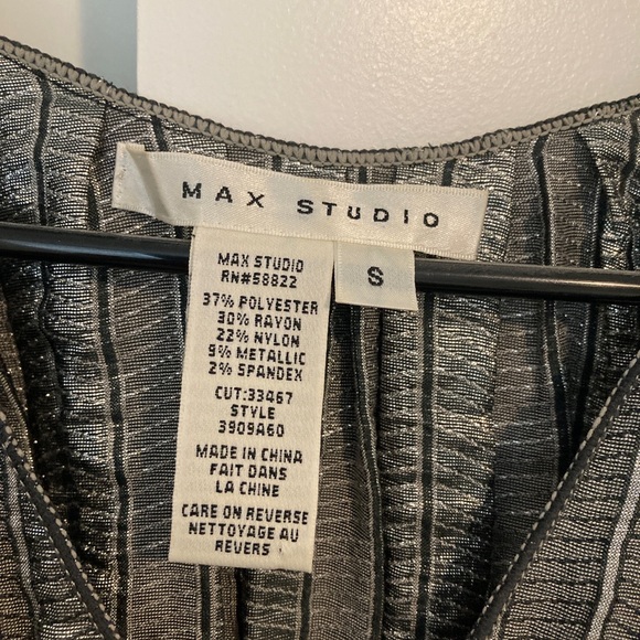 Stretchy Silver Max Studio Dress - Picture 5 of 6
